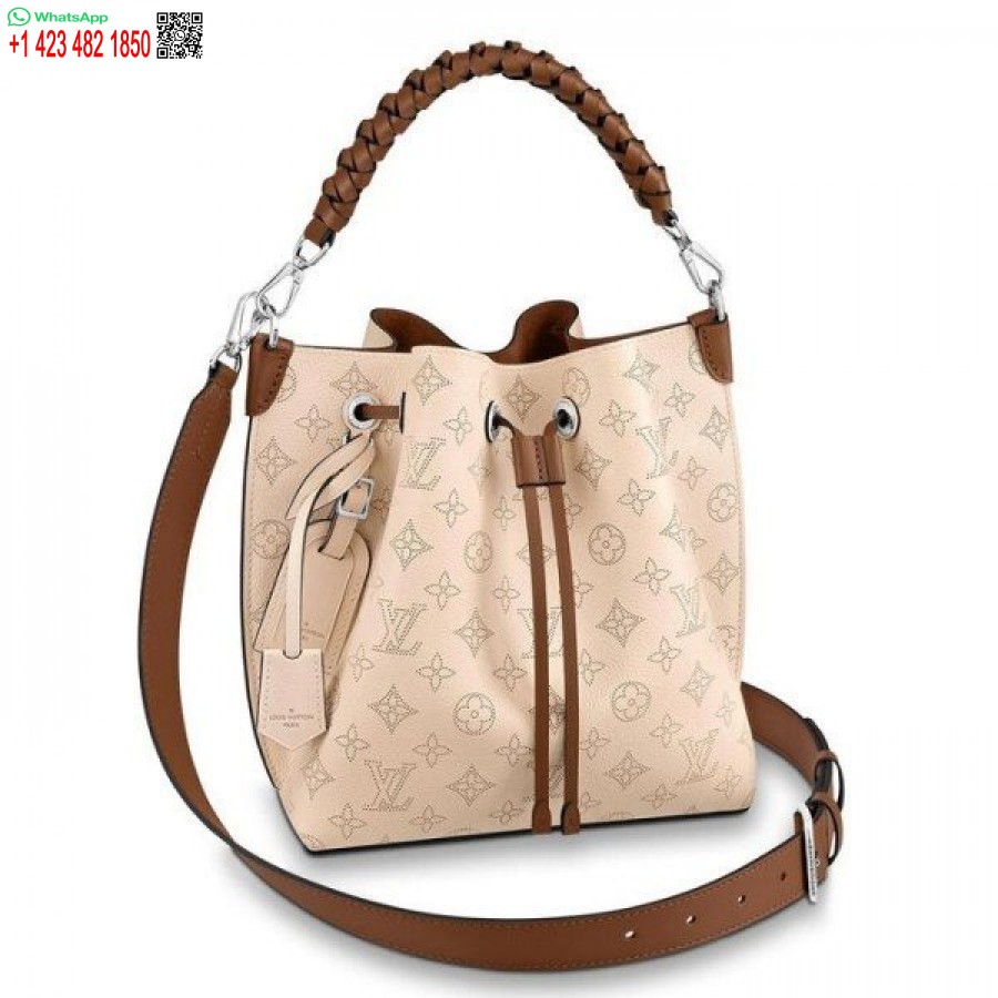 Réplica Louis Vuitton Muria Bolso Mahina Cuero M55801 Blv237