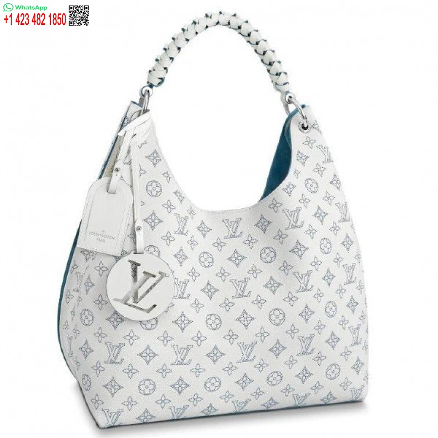 Réplica Louis Vuitton Bolso Hobo Carmel Cuero Mahina M56203 Blv235