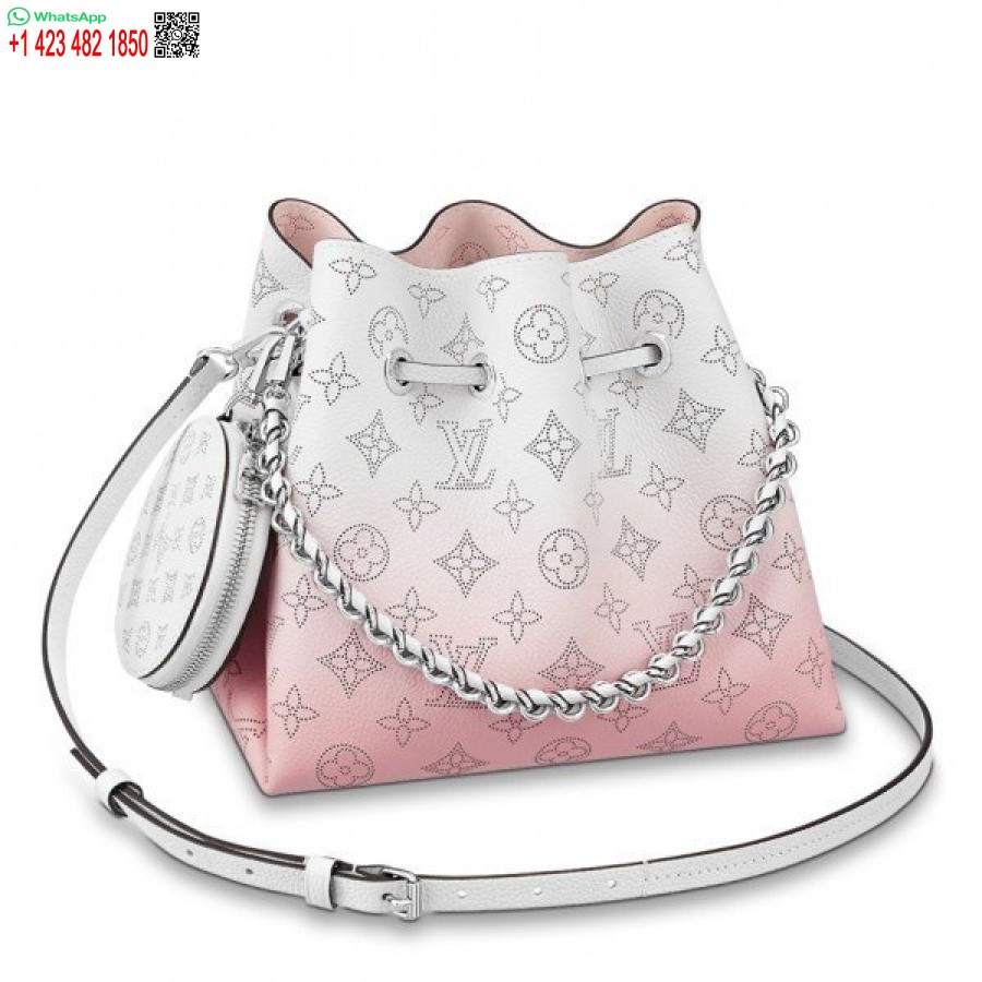 Réplique Louis Vuitton Sac Bella En Cuir Mahina Bleu Dégradé M57855 Blv232