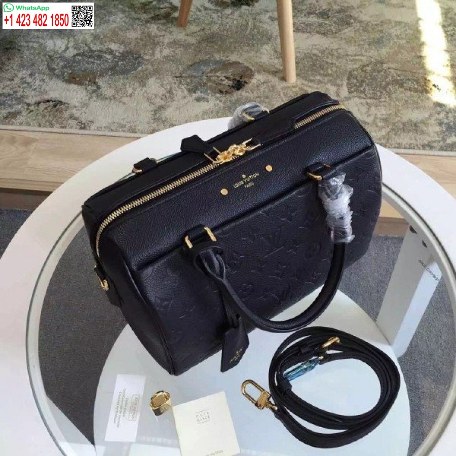 Replica Louis Vuitton Speedy Bandouliere 30 Monogramma Impronta M42406 Blv555