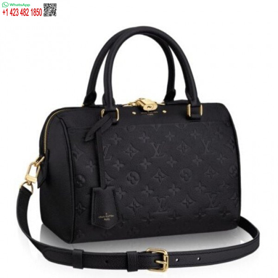 Реплика Louis Vuitton Speedy Bandouliere 25 Monogram Empreinte M42401 Blv554