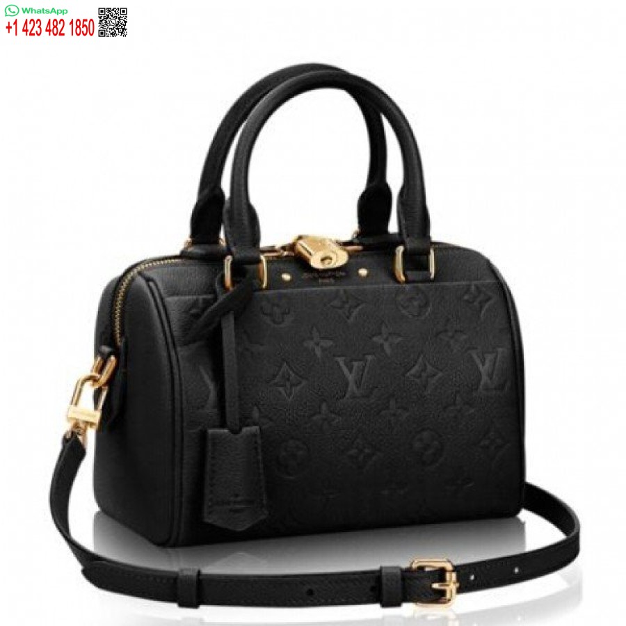 Реплика Louis Vuitton Speedy Bandouliere 20 Monogram Empreinte M42397 Blv552