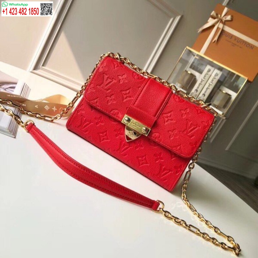 Реплика Louis Vuitton Saint Sulpice BB Monogram Empreinte M44240 Blv575