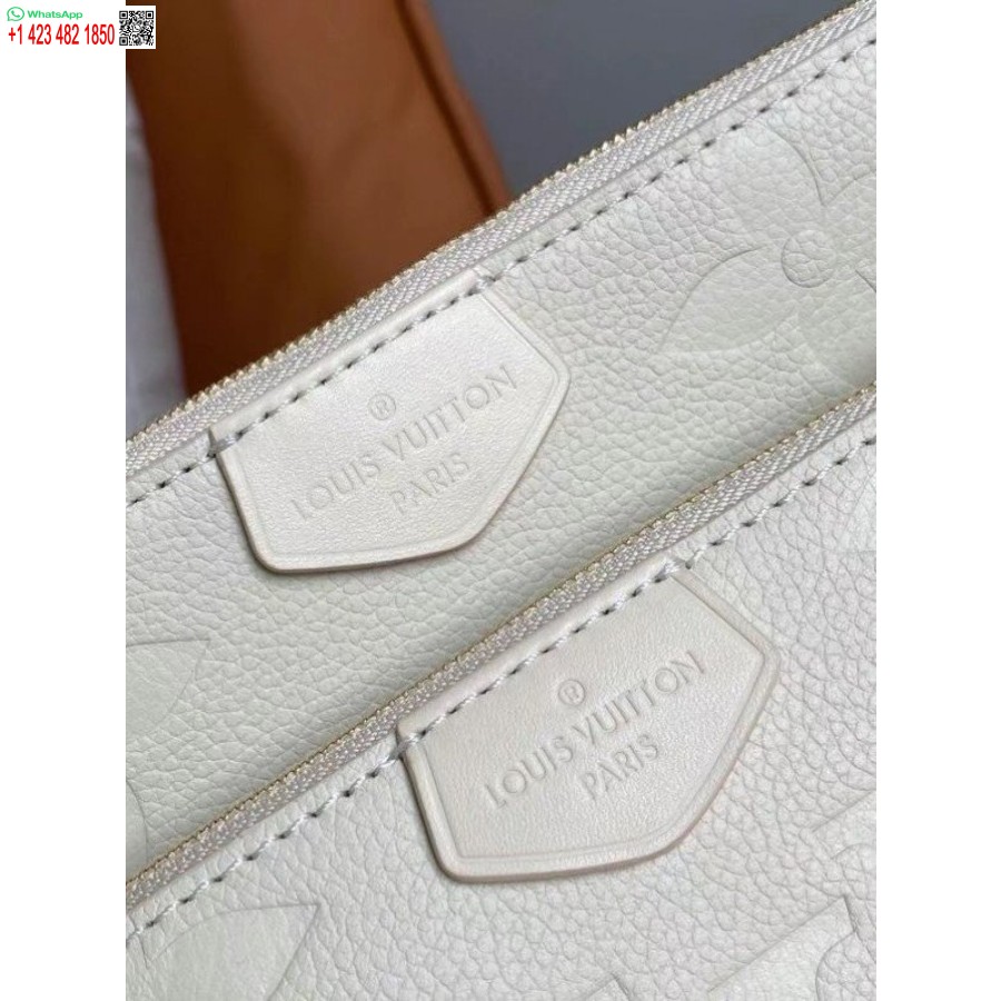Replika Louis Vuitton Multi Pochette Tilbehør Monogram Empreinte M80447 Blv508