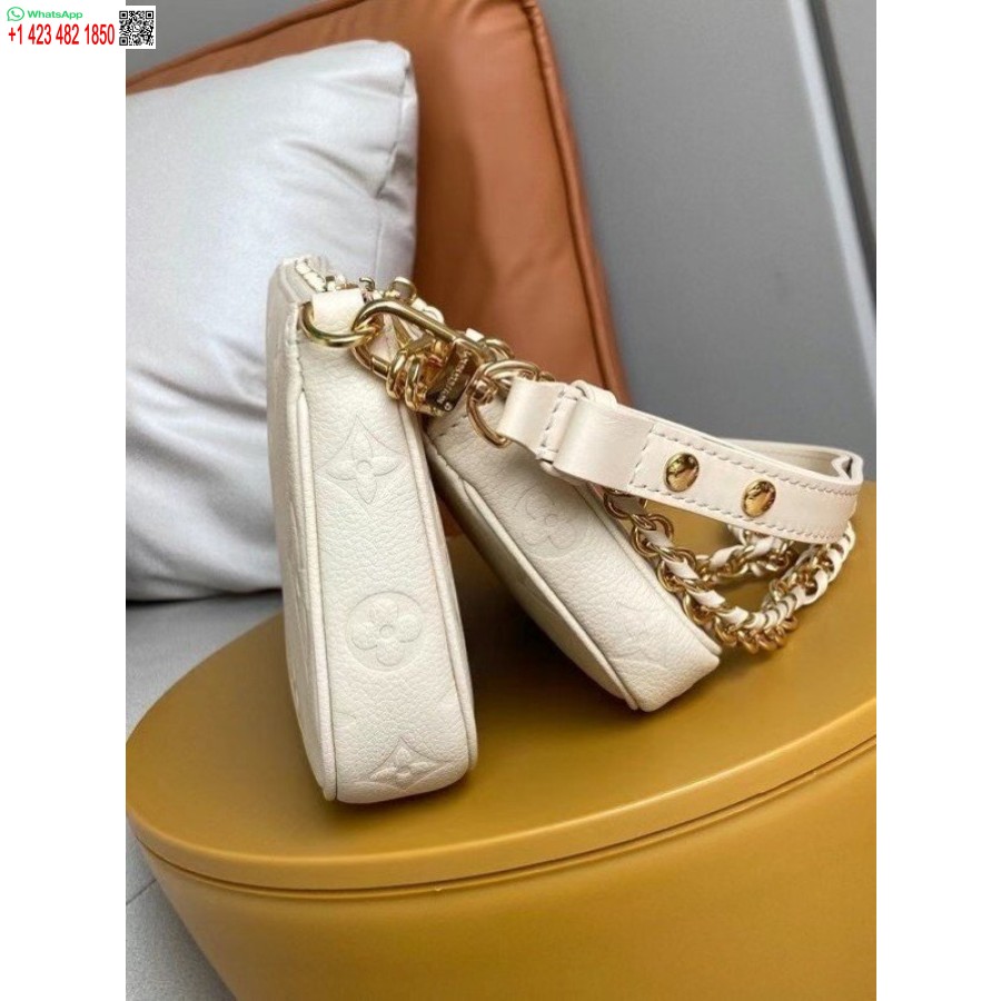 Replika Louis Vuitton Multi Pochette Tilbehør Monogram Empreinte M80447 Blv508