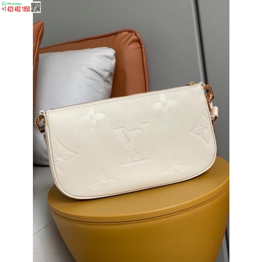 Replika Louis Vuitton Multi Pochette Tilbehør Monogram Empreinte M80447 Blv508
