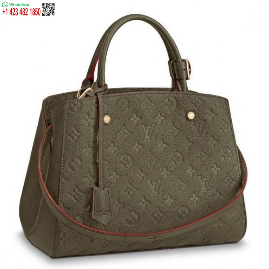 Реплика сумки Louis Vuitton Montaigne мм Monogram Empreinte M43660 Blv538