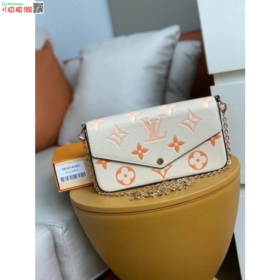 ρεπλίκα Louis Vuitton Felicie Pochette δίπλα στην πισίνα M80498 Blv526