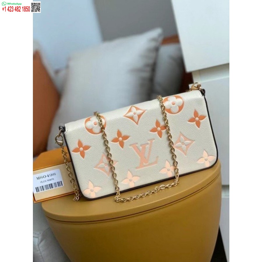 ρεπλίκα Louis Vuitton Felicie Pochette δίπλα στην πισίνα M80498 Blv526