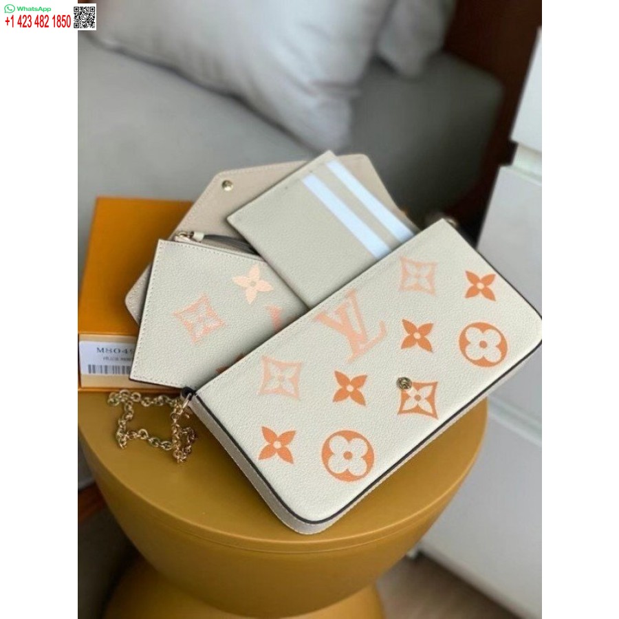 ρεπλίκα Louis Vuitton Felicie Pochette δίπλα στην πισίνα M80498 Blv526