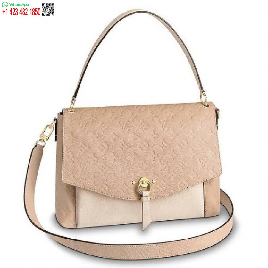 Réplique Louis Vuitton Crème Blanche Sac Monogramme Empreinte M43619 Blv537