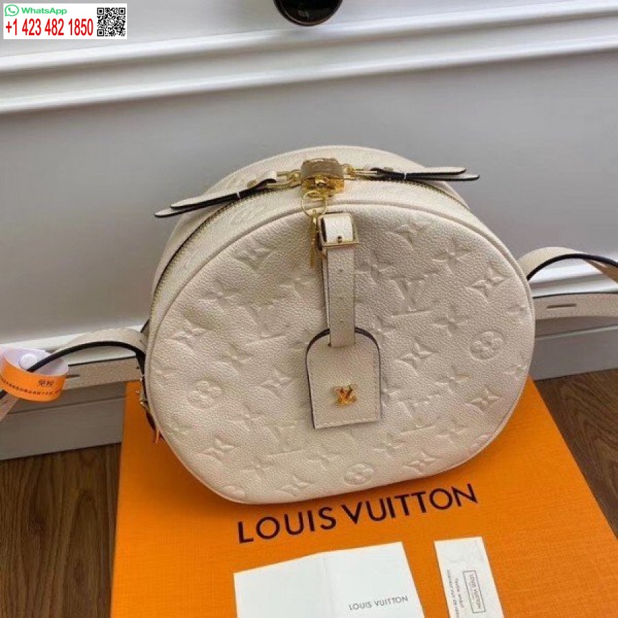 ρεπλίκα Louis Vuitton Boite Chapeau Souple Mm μονόγραμμα Empreinte M45276 Blv487
