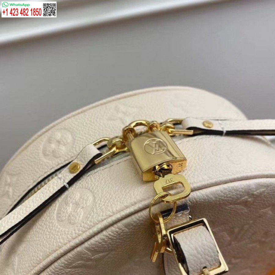 ρεπλίκα Louis Vuitton Boite Chapeau Souple Mm μονόγραμμα Empreinte M45276 Blv487