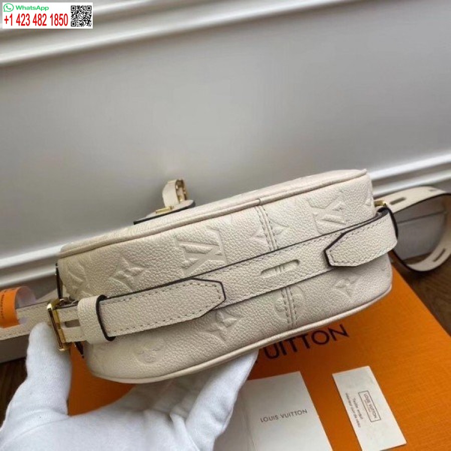 ρεπλίκα Louis Vuitton Boite Chapeau Souple Mm μονόγραμμα Empreinte M45276 Blv487