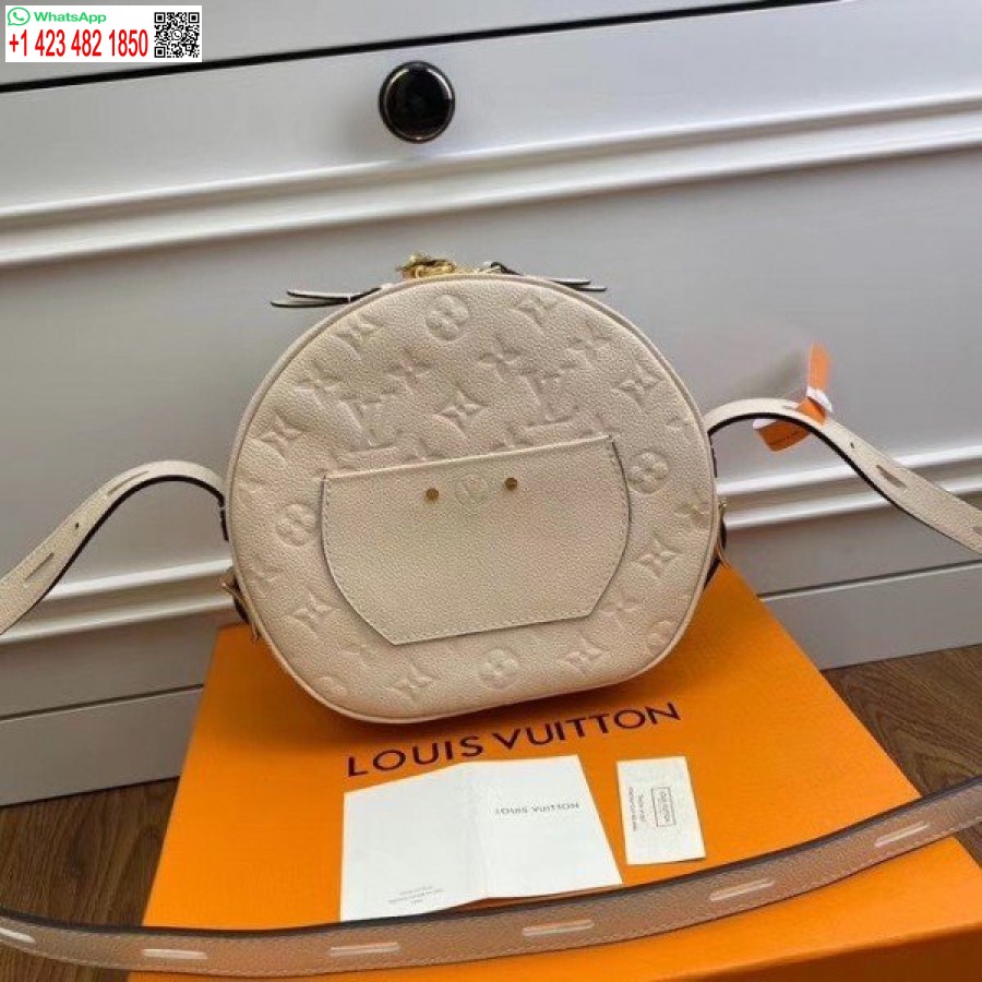 ρεπλίκα Louis Vuitton Boite Chapeau Souple Mm μονόγραμμα Empreinte M45276 Blv487