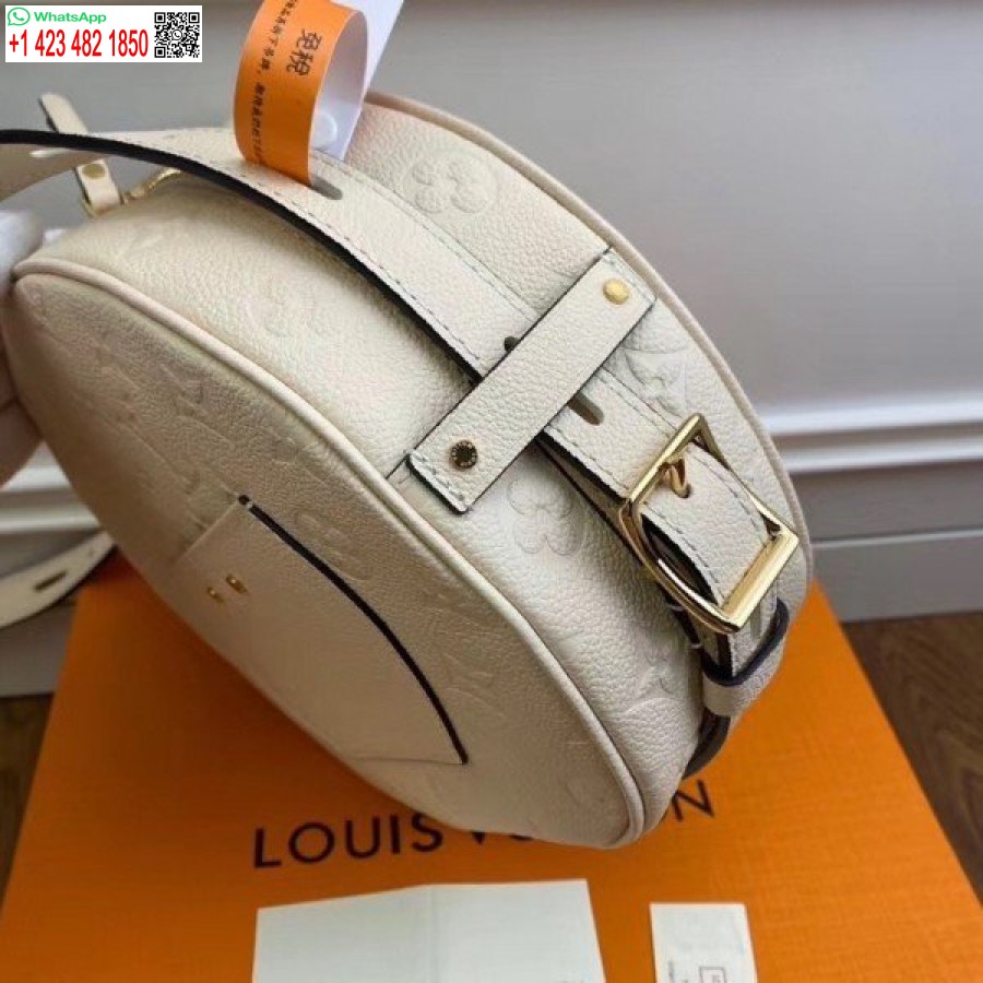 ρεπλίκα Louis Vuitton Boite Chapeau Souple Mm μονόγραμμα Empreinte M45276 Blv487