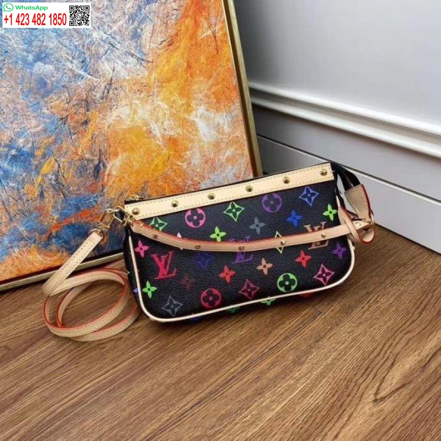 Replika Aksesoris Louis Vuitton Dompet Monogram Multicolore M92648 Blv594