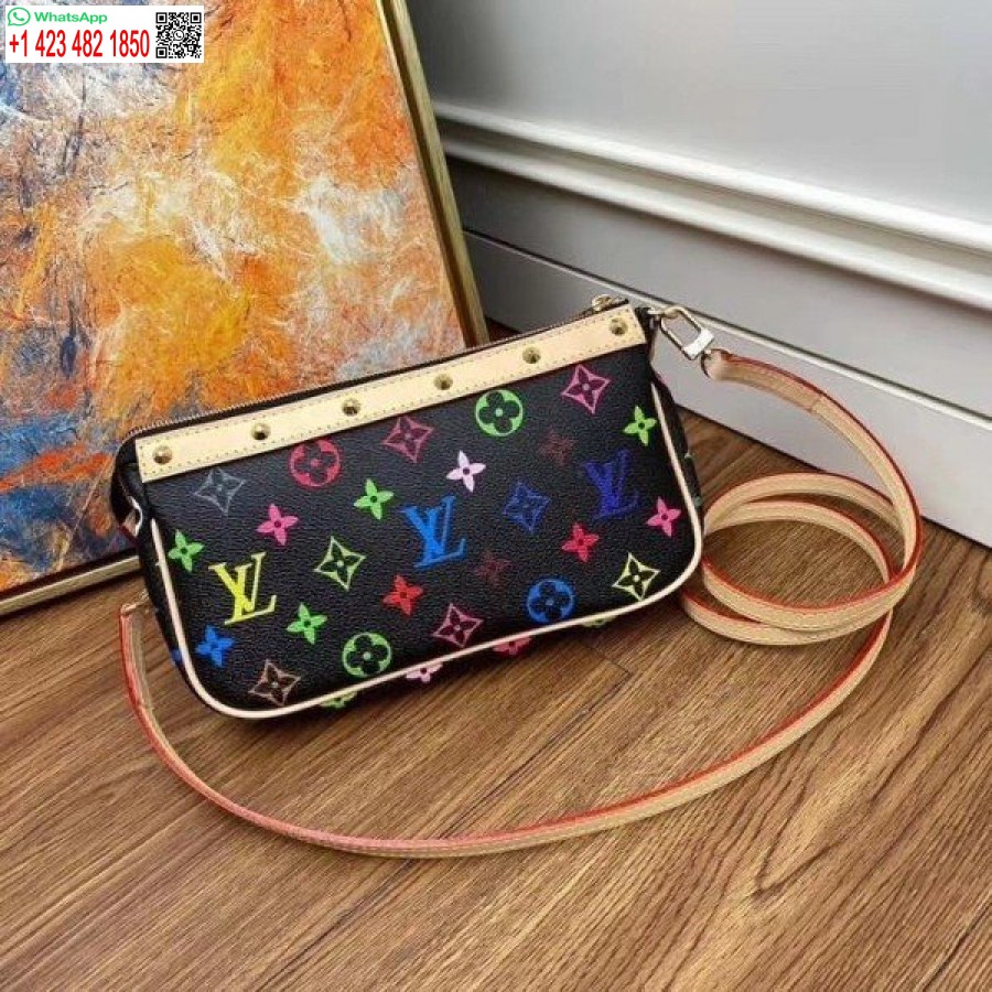 Replika Aksesoris Louis Vuitton Dompet Monogram Multicolore M92648 Blv594