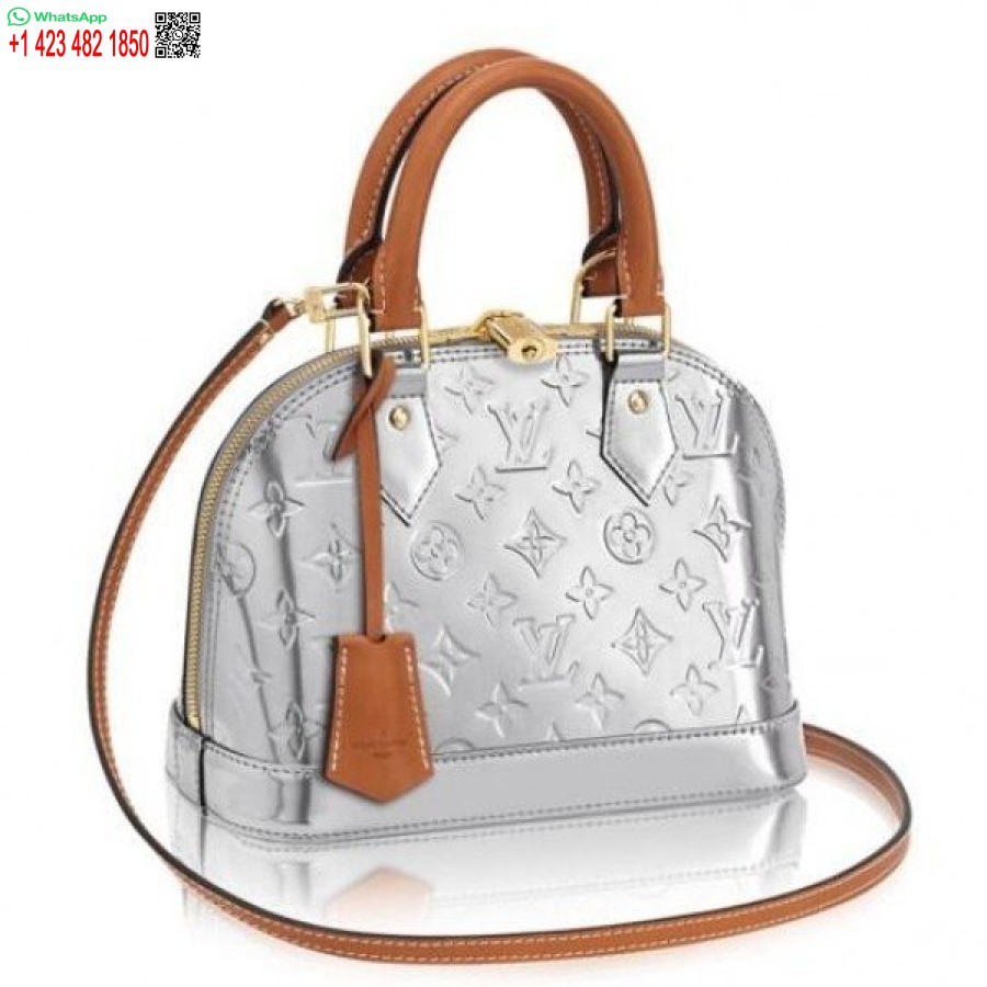 Réplique Louis Vuitton Argent Alma Bb Monogramme Vernis M90484 Blv613