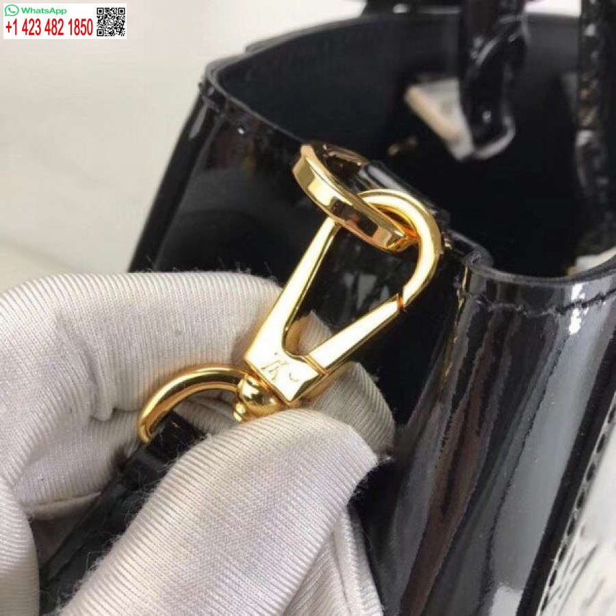 Replica Louis Vuitton Montaigne Mm Tas Monogram Vernis M50168 Blv605