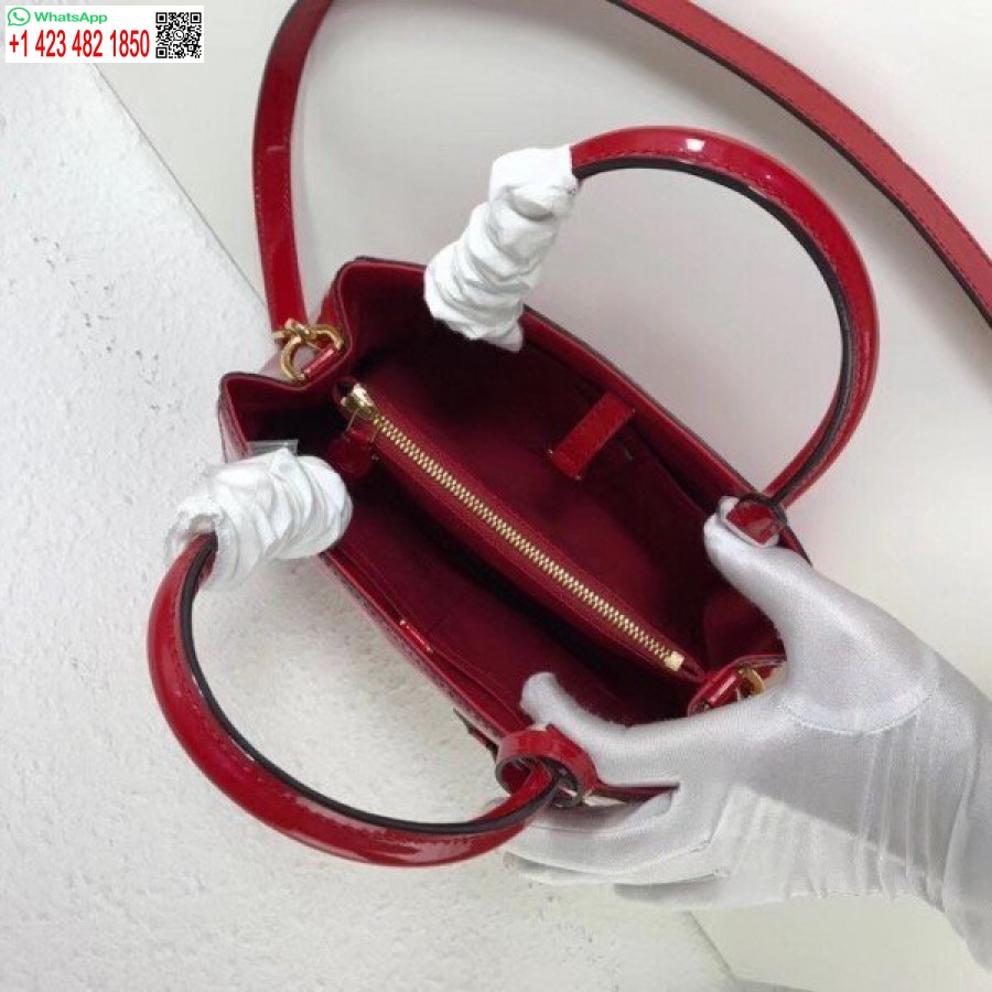 Replica Louis Vuitton Montaigne Mm Tas Monogram Vernis M50167 Blv606