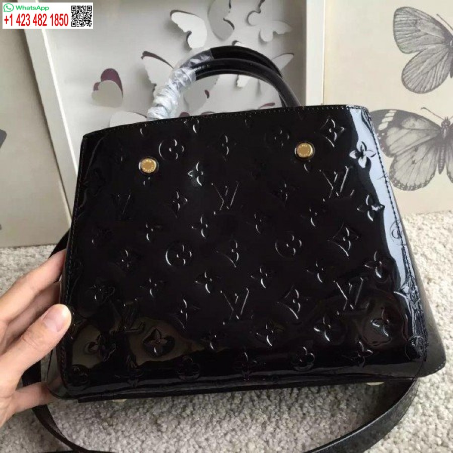 Replica Louis Vuitton Montaigne Bb Tas Monogram Vernis M50171 Blv608