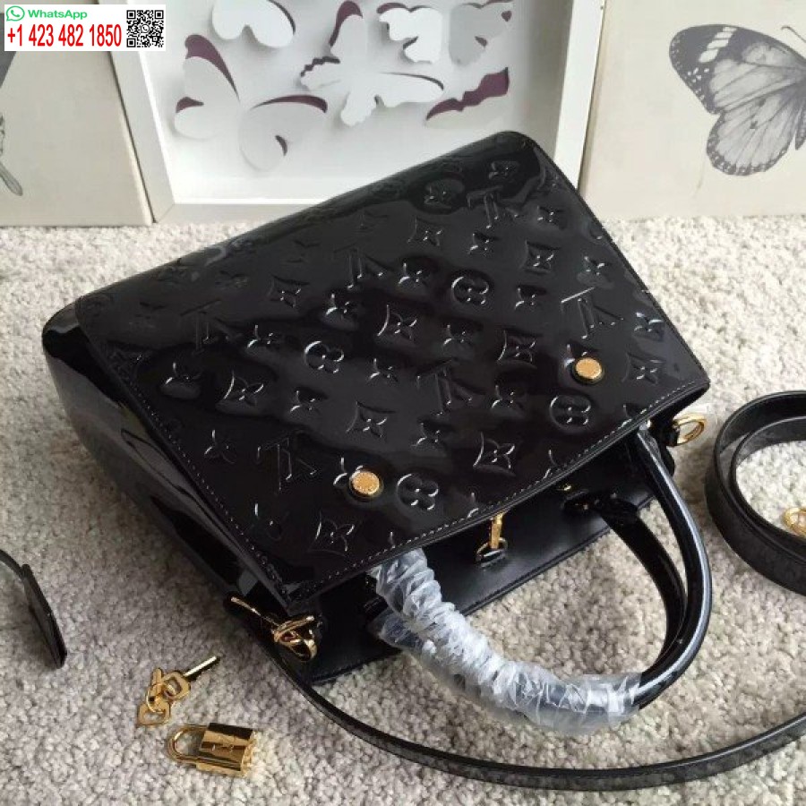 Replica Louis Vuitton Montaigne Bb Tas Monogram Vernis M50171 Blv608