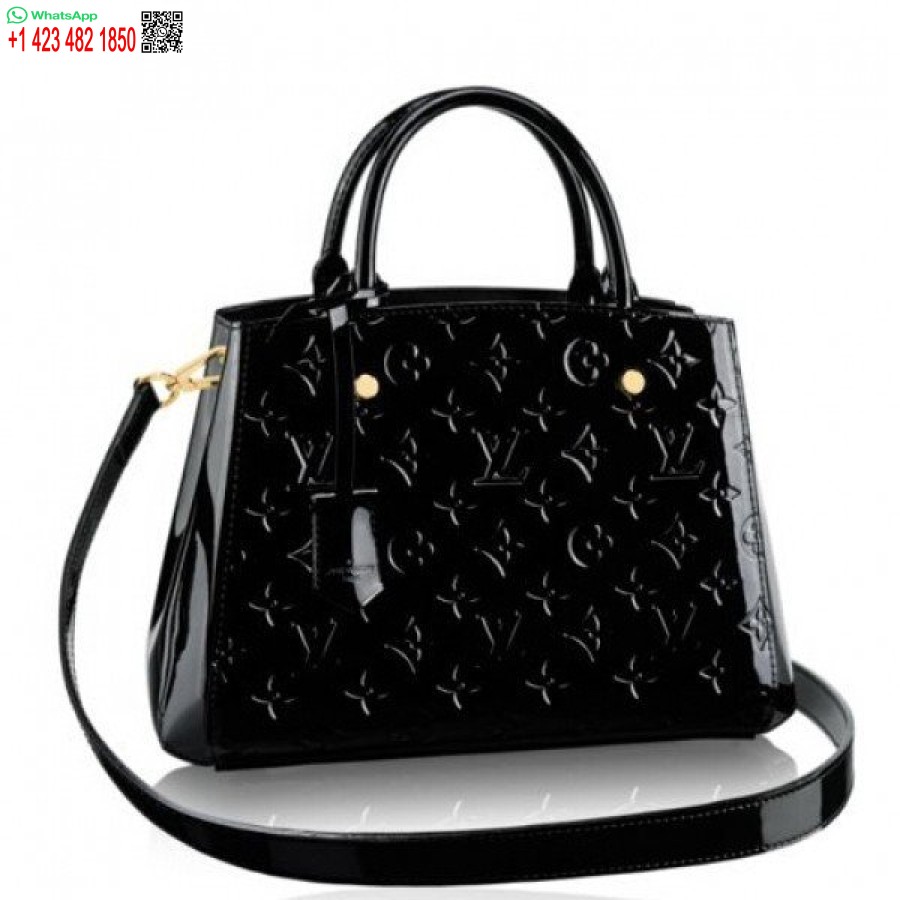 Réplique Louis Vuitton Montaigne BB Sac Monogramme Vernis M50171 Blv608
