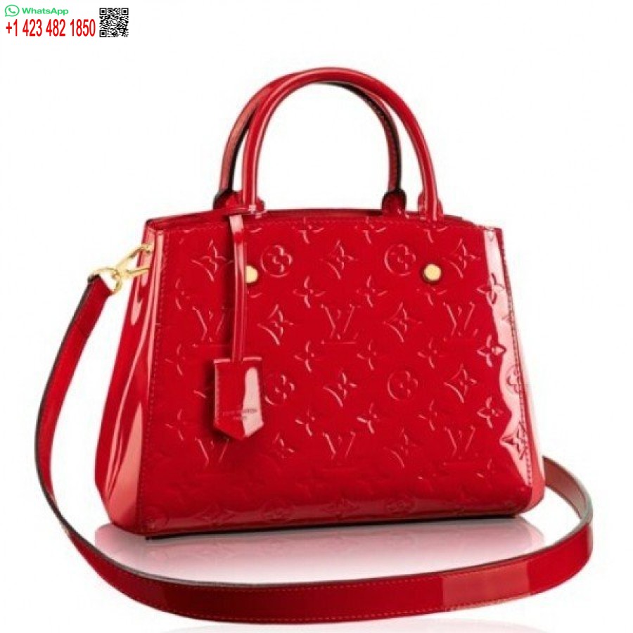 Réplique Louis Vuitton Montaigne BB Sac Monogramme Vernis M50170 Blv609