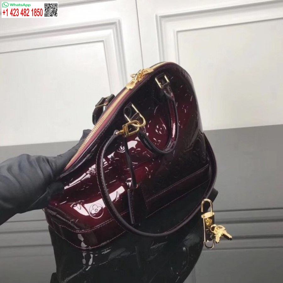 Replica Louis Vuitton Alma Pm Tas Monogram Vernis M91611 Blv610