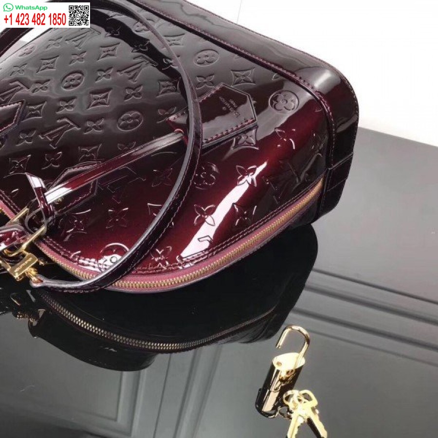 Replica Louis Vuitton Alma Pm Tas Monogram Vernis M91611 Blv610