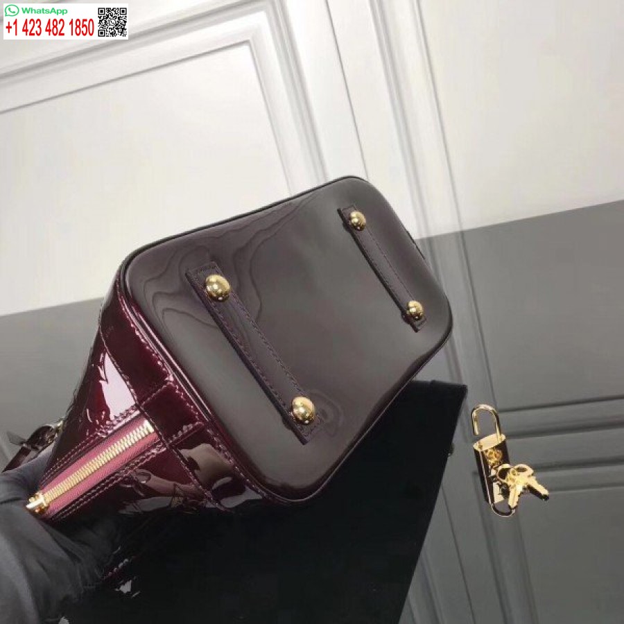 Replica Louis Vuitton Alma Pm Tas Monogram Vernis M91611 Blv610