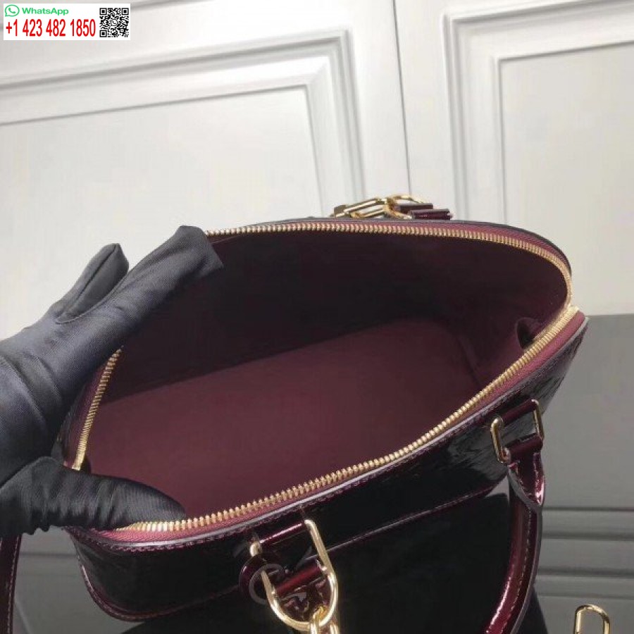 Replica Louis Vuitton Alma Pm Tas Monogram Vernis M91611 Blv610