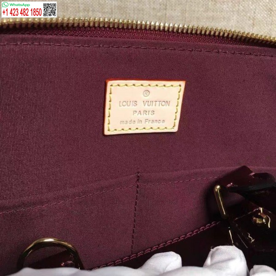 Replica Louis Vuitton Alma Pm Tas Monogram Vernis M91611 Blv610