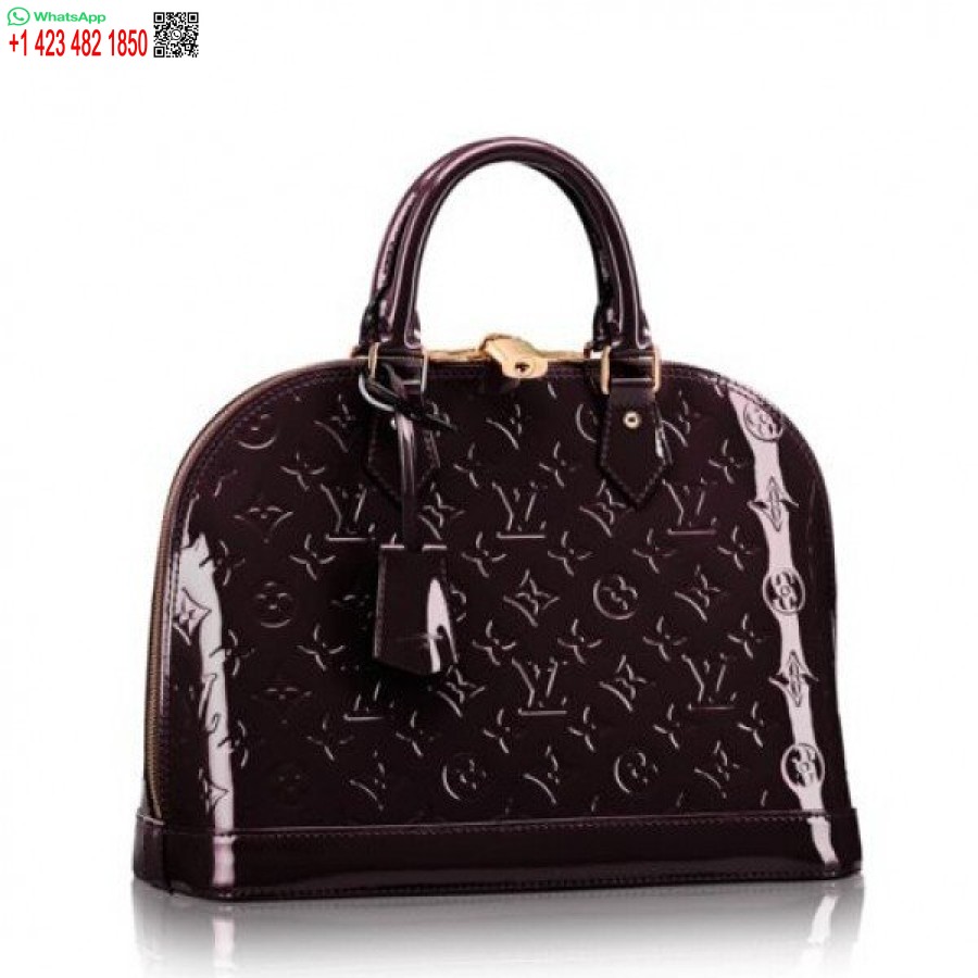 Replika Louis Vuitton Alma Pm Laukku Monogrammi Vernis M91611 Blv610