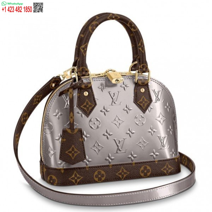 Replica Louis Vuitton Alma Bb Tas Monogram Vernis M90584 Blv615
