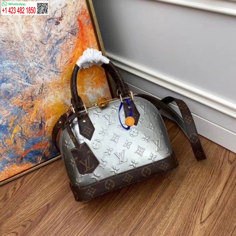 Replica Louis Vuitton Alma Bb Tas Monogram Vernis M90584 Blv615