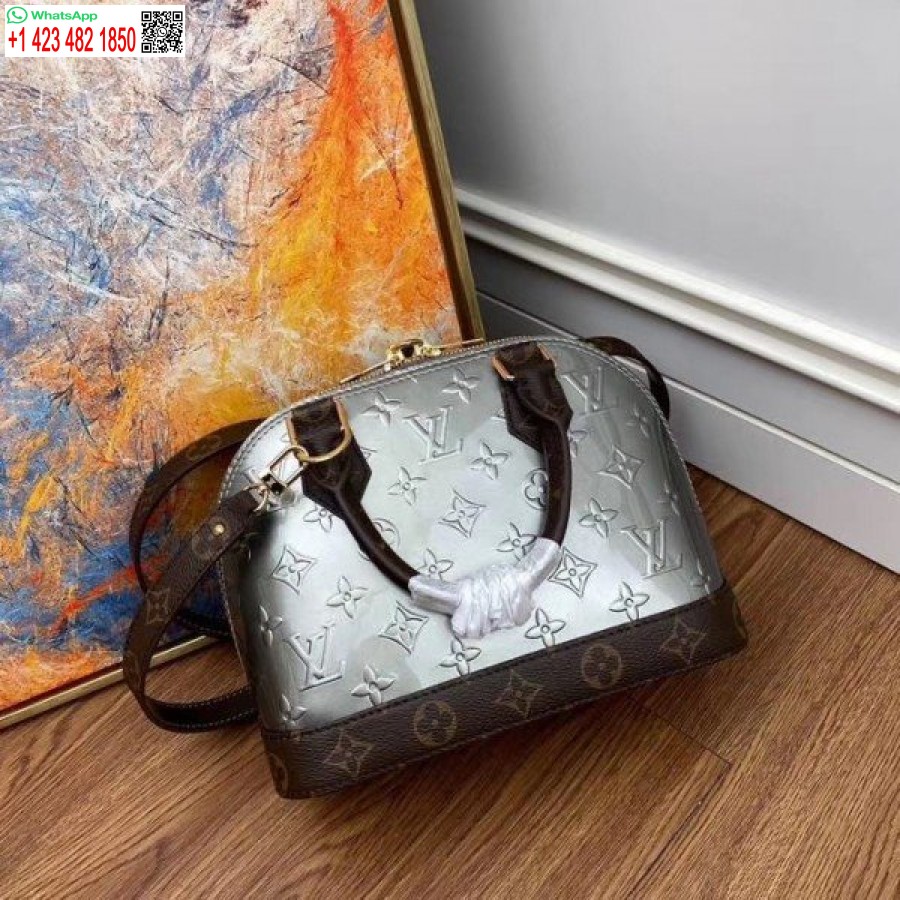 Replica Louis Vuitton Alma Bb Tas Monogram Vernis M90584 Blv615