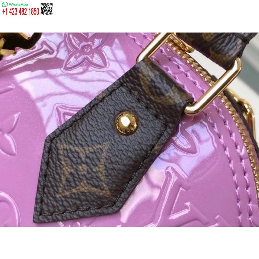 Replica Louis Vuitton Alma BB Bag Monogram Vernis M90583 BLV598