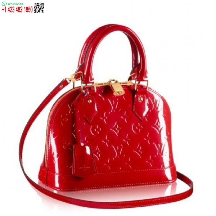 Replica Louis Vuitton Alma BB Bag Monogram Vernis M90174 BLV614