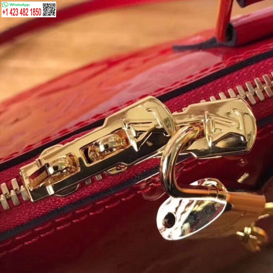 Replica Louis Vuitton Alma BB Bag Monogram Vernis M90174 BLV614