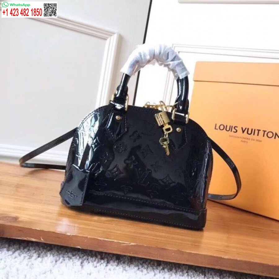 Replica Louis Vuitton Alma Bb Tas Monogram Vernis M50418 Blv597
