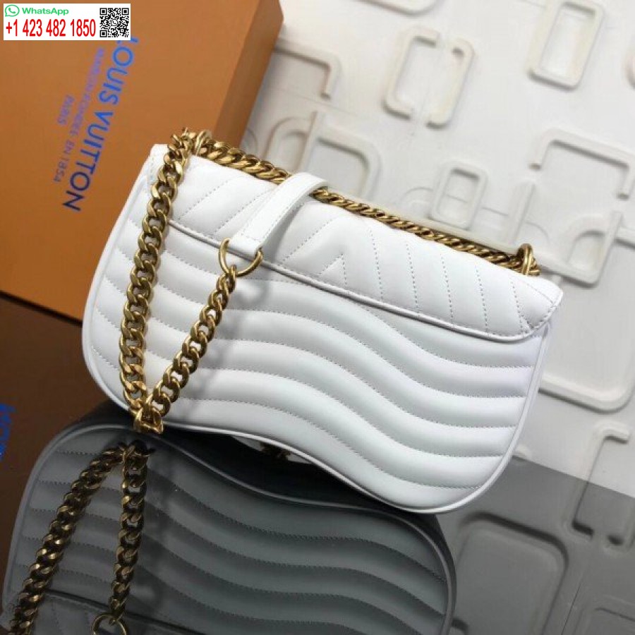Kopi Louis Vuitton Hvit New Wave Kjedeveske Mm M51945 Blv640
