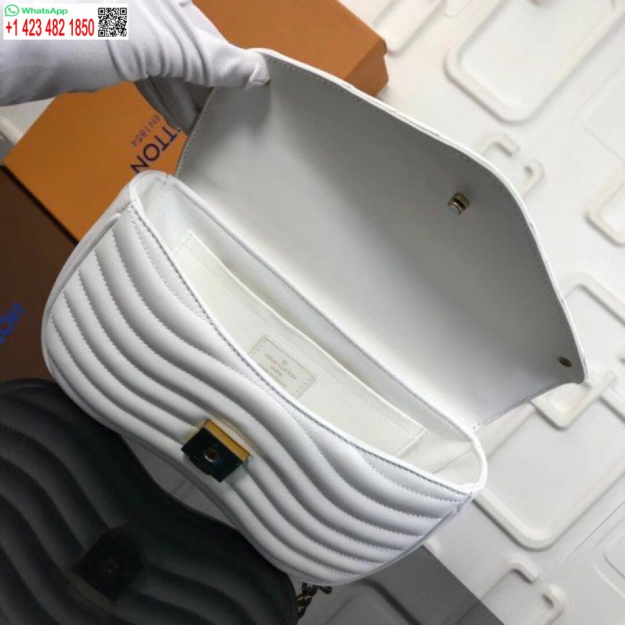 Kopi Louis Vuitton Hvit New Wave Kjedeveske Mm M51945 Blv640