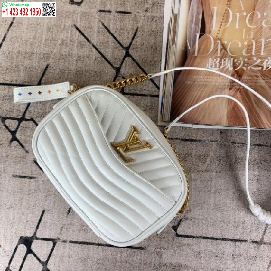 ماکت لوئیس ویتون کیف دوربین موج جدید سفید M53863 Blv650