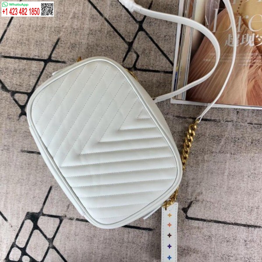 ماکت لوئیس ویتون کیف دوربین موج جدید سفید M53863 Blv650