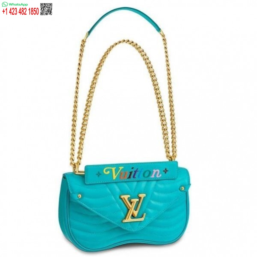 Réplica De Bolso De Cadena New Wave Turquesa De Louis Vuitton Mm M51946 Blv648