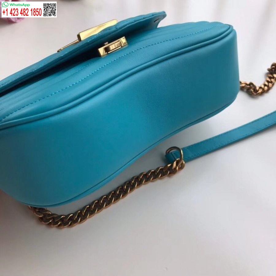 Réplica De Bolso De Cadena New Wave Turquesa De Louis Vuitton Mm M51946 Blv648