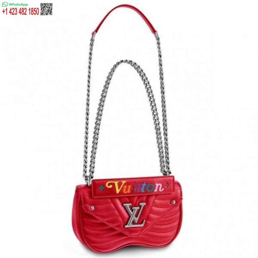Réplique Louis Vuitton Sac à Chaîne New Wave Rouge PM M51930 Blv645