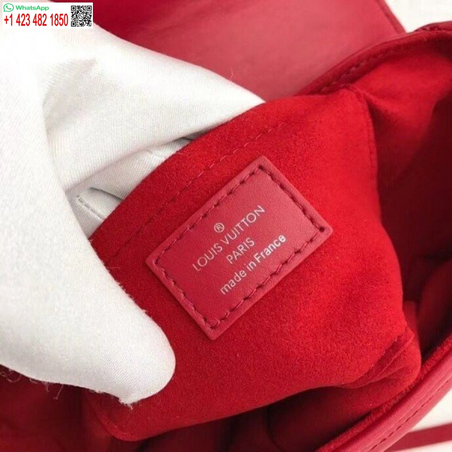 Réplique Louis Vuitton Sac à Chaîne New Wave Rouge PM M51930 Blv645